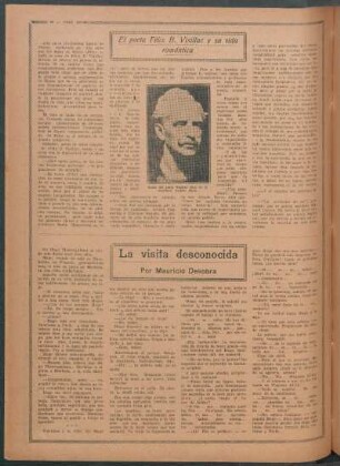 El poeta Félix B. Visillac y su vida romántica