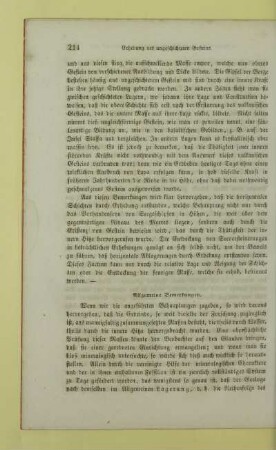 Allgemeine Bemerkungen