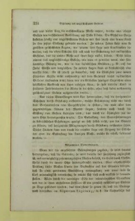 Allgemeine Bemerkungen