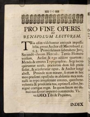 Ggg4v-Lll4v, Pro Fine Operis. Index