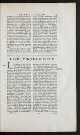 Livre Vingt-Huitieme