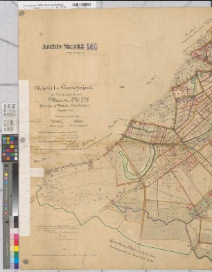 Mesum (Rheine), Umlegung Mesum, Übersichtskarte und Urkarte I
