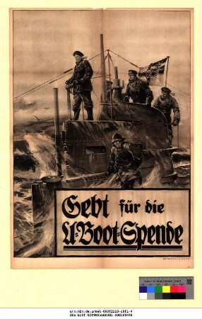 Originaltitel: Gebt für die U-Boot-Spende