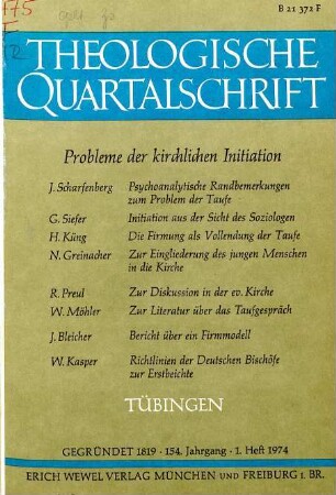 Deckblatt (Heft 1)