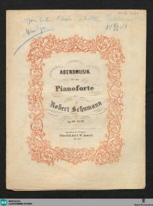 Abendmusik für das Pianoforte : Op. 99 No. 12