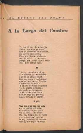 A lo largo del camino