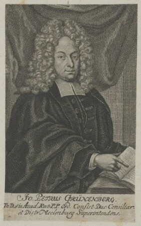 Bildnis des Jo. Petrus Grünenberg