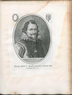 Philippvs Nassavivs, Princeps Avriacvs, etc