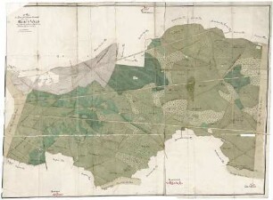 IIter Theil des Plans über Gnädigster Herrschafft sogenannten Haarth-Wald