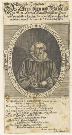 Bildnis des Eberhardus Kleinius