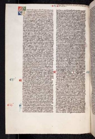 Zierinitiale (Liber Ezechielis): E(t factum est)