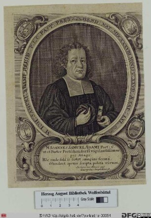 Bildnis Johann Samuel Adami