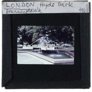 London, Hyde Park, Joy of Life Fountain