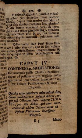 153-240, Caput IV.