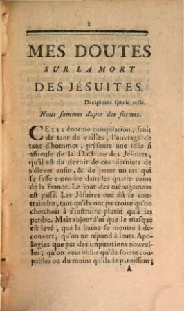 Mes doutes sur la mort de Jésuites