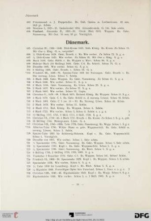 Dänemark (Nr. 695-744)