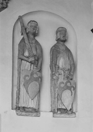 Stifterfiguren in der Art des Naumburger Meisters