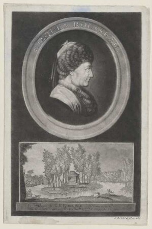 Bildnis des I. Iaques Rousseau