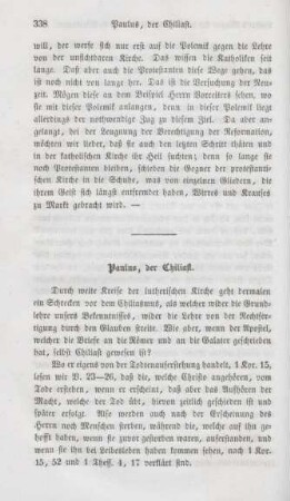 338-341 Paulus, der Chiliast