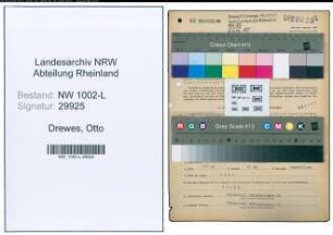 Entnazifizierung Otto Drewes , geb. 13.03.1898 (Justizsekretaer)