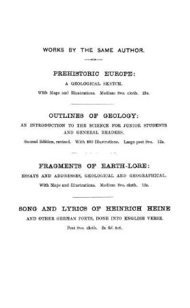 Works By The Same Author