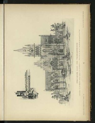 Fürstliches Jagd- und Trophäenmuseum. Entworfen von H. Eberhardt unter Leitung von Baudirektor A. v. Tritschler an der Kgl. Technischen Hochschule Stuttgart