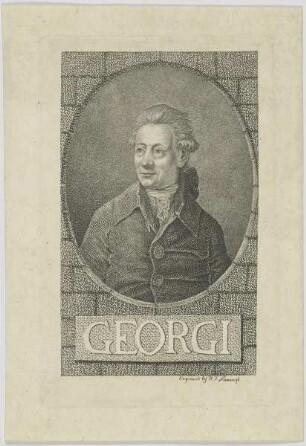 Bildnis des Johann Gottlieb Georgi