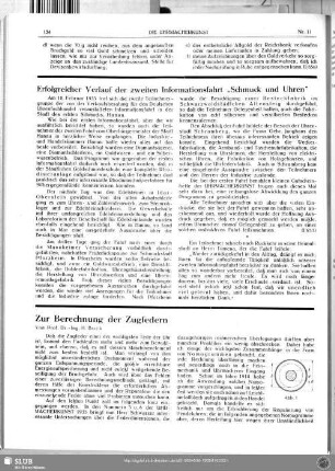 Erfolgreicher Verlauf der zweiten Informationsfahrt "Schmuck und Uhren"