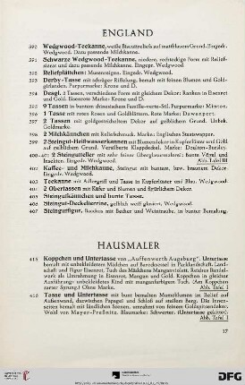 England (Nr. 390-407)