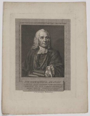 Bildnis des Joh. Joach. Gottlob am Ende