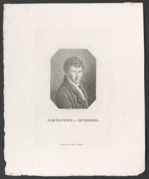Porträt Alexander von Humboldt (1769-1859)