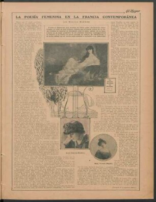 La poesía femenina en la Francia contemporánea