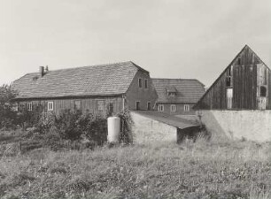 Mobschatz-Rennersdorf, Stauseeweg 5. Bauernhof (bez. 1838). Gesamtanlage