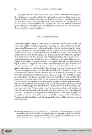 II.1 Gerichtshoheiten