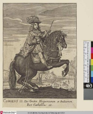 Carolus II zu Pferd