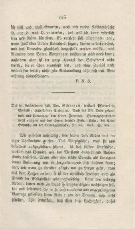 125-128 "Predigten" von Flor. Schreven