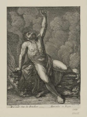 Hercule sur le bûcher
