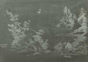 Jagdschloß Brühl, Lackmalerei : Brühl, Schlosspark Augustusburg. Jagdschloss Falkenlust (1729-1740; F. de Cuvilliés d. Ä.; M. Leveilly). Japanisches Lackkabinett im Erdgeschoß, Lackmalerei eines unbekannten Künstlers