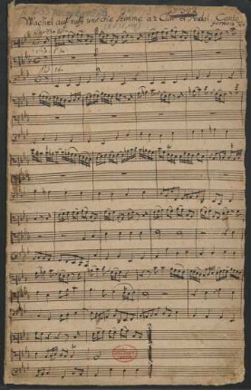 Wachet auf ruft uns die Stimme; org; Es-Dur; BWV 645