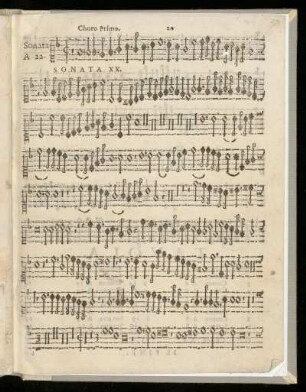 Sonata XX (Con Tre Violini).