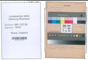Entnazifizierung Friedrich Strack , geb. 14.06.1901 (Lockfuehrer)