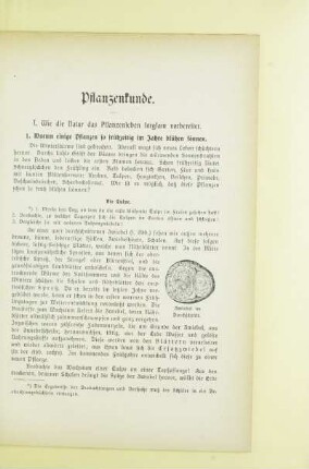 Pflanzenkunde