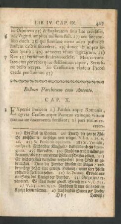 Bellum Parthicum cum Antonio. Cap. X