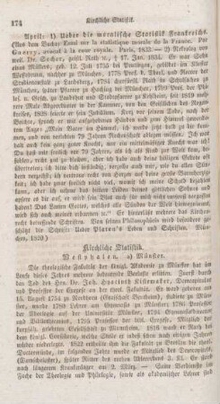 174-176 Kirchliche Statistik