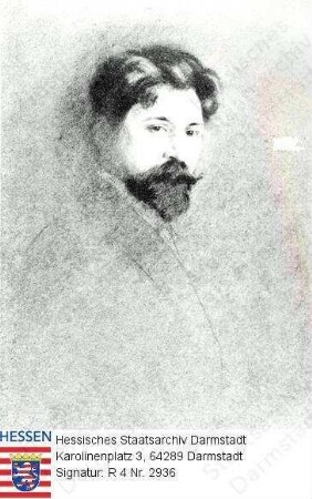 Nikisch, Arthur Prof. (1855-1922) / Porträt, Brustbild