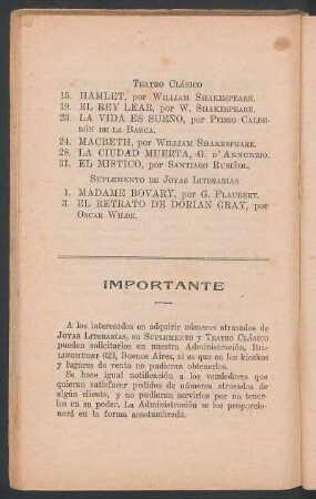 Importante