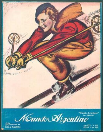 "Deporte de invierno" [Dibujo]