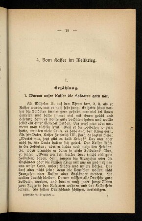 79-104, 4. Von unserm Kaiser.