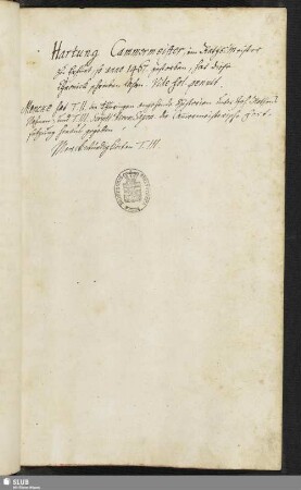 Thüringische Chronica. - Mscr.Dresd.K.71