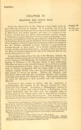 Chapter IV. Mauryan and greek rule